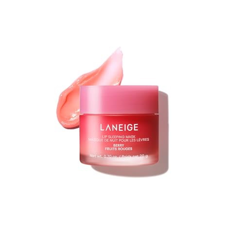 Laneige Lip Sleeping Mask Berry: Nourishing Overnight Lip Treatment With Vitamin C, Shea &amp;amp; Murumuru Butter for Hydrating Dry, Flaky Lips