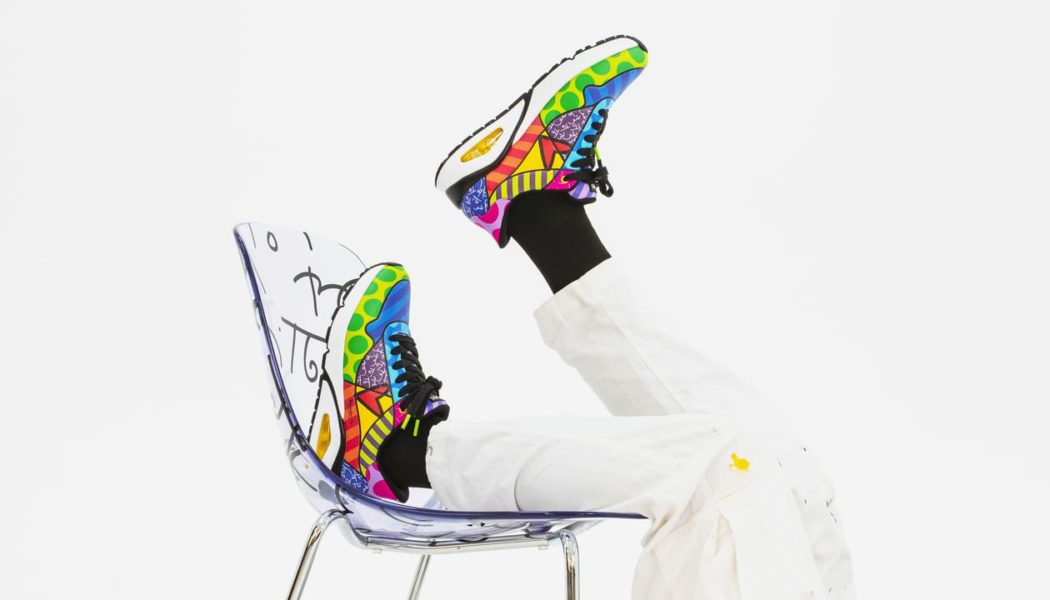 Romero Britto Painted the World, Now He's Painting Skechers