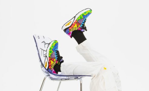 Romero Britto Painted the World, Now He's Painting Skechers