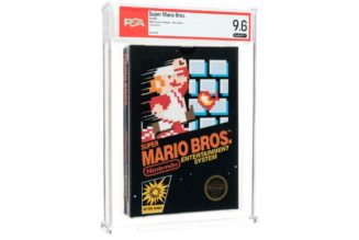 Sealed Super Mario Bros. sells for a record $3 million
