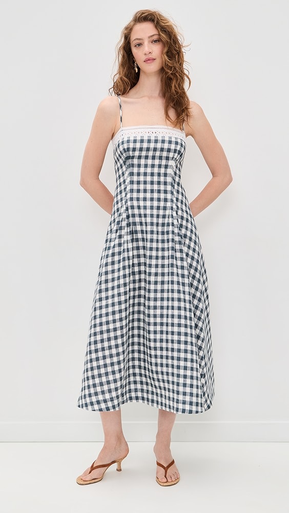 Reformation Pomona Linen Dress