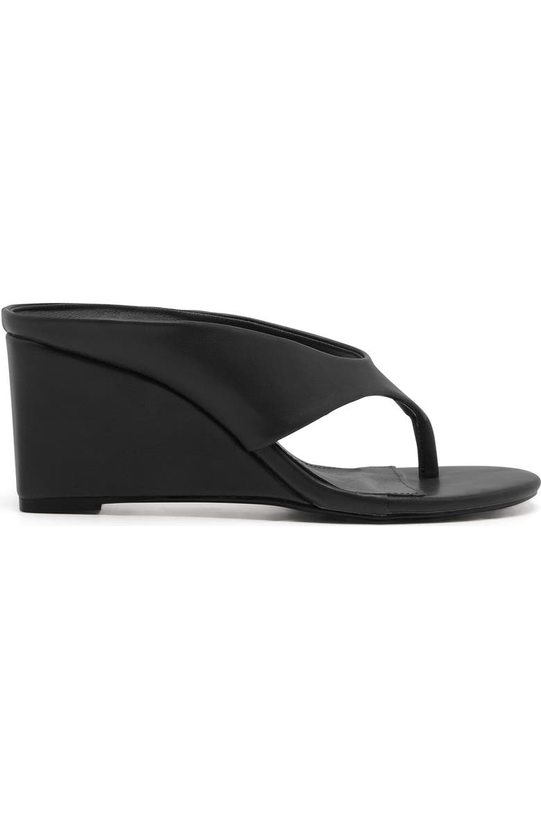 Sera Round Toe Wedge Thong Heel