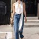 Spotted in New York: Exactly How to Wear Stovepipe Jeans This Summer