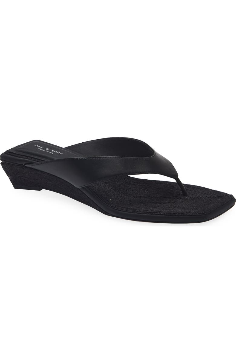 Jo Espadrille Wedge Flip Flop