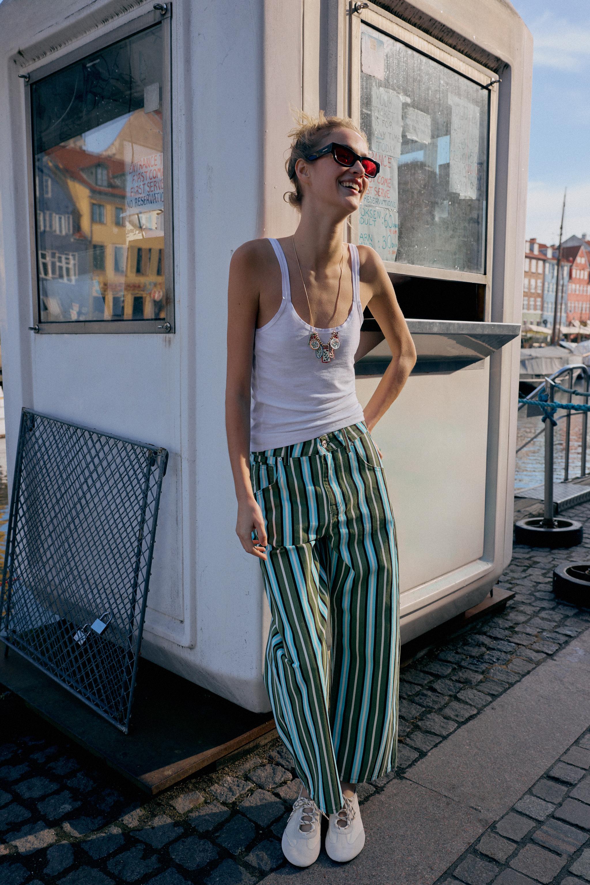 Z1975 Striped Barrel Jeans