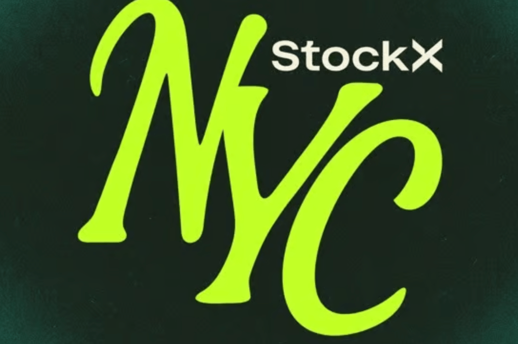 Stock X logo in neon green text on a black background.