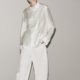 The Chicest Women I Know Own Zara's Rich-Looking, Minimalist Blouse—Now, It's Back in Stock