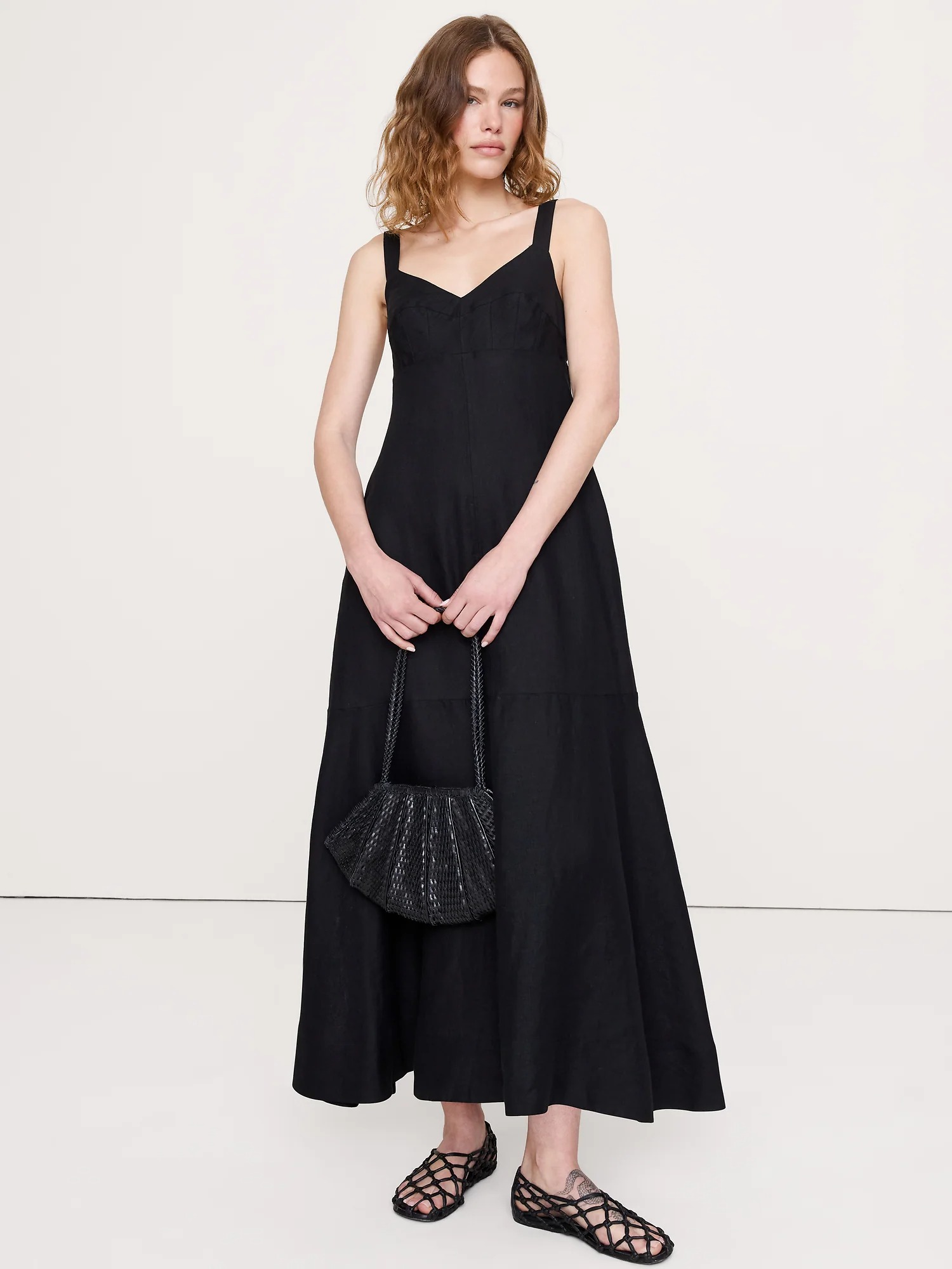 Banana Republic, Linen Empire-Waist Maxi Dress