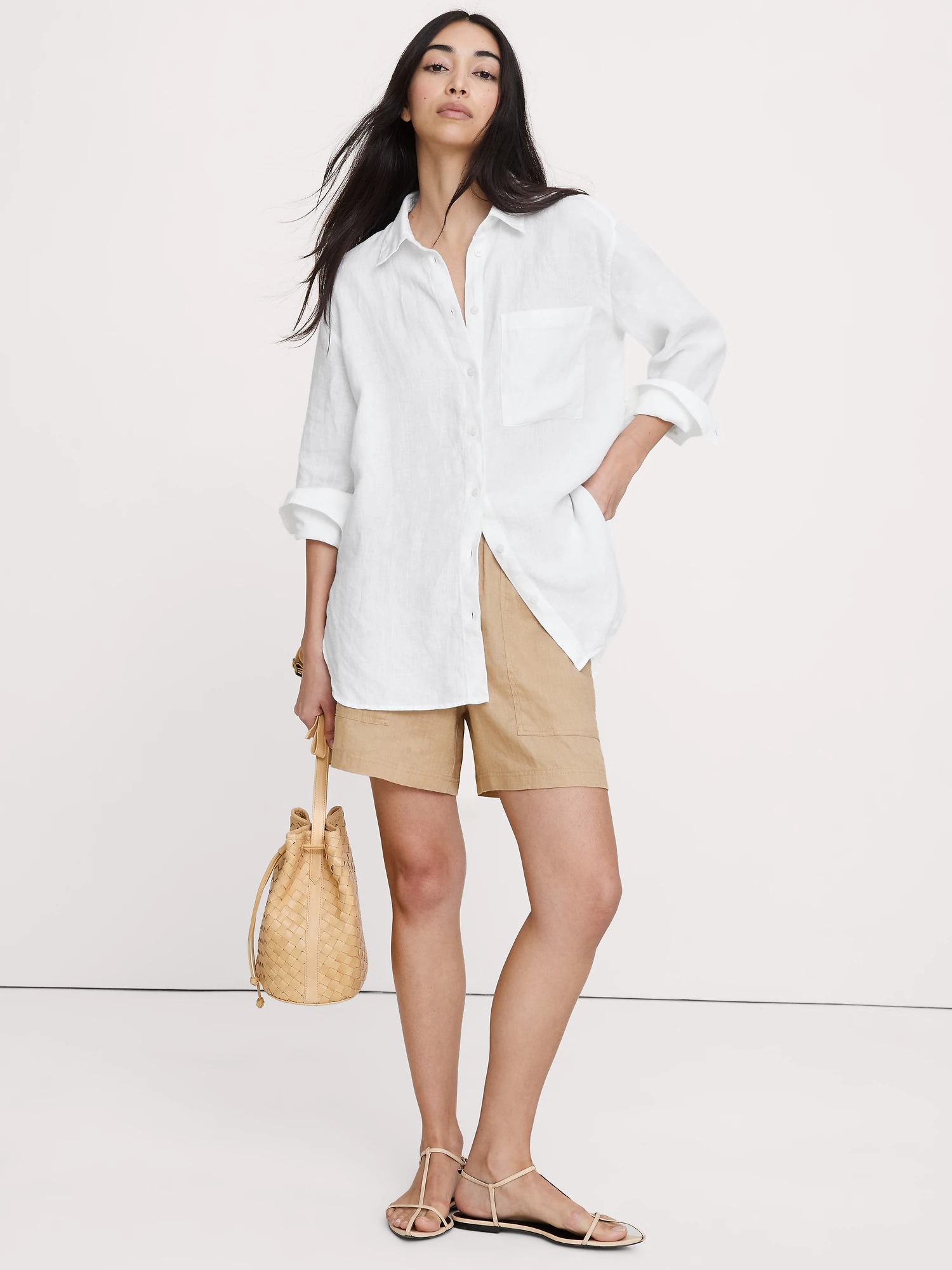 Banana Republic, The Oversized Linen Shirt