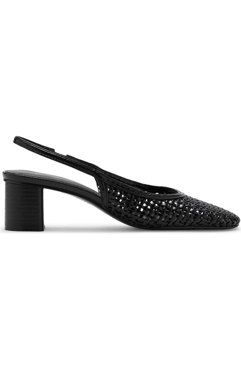 Braided Slingback Pump