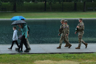 Trump Blames Reflecting Pool Damage, Odor On Vandals