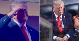 Trump Booed, Appears to Fall Asleep at NBA Finals Game 3