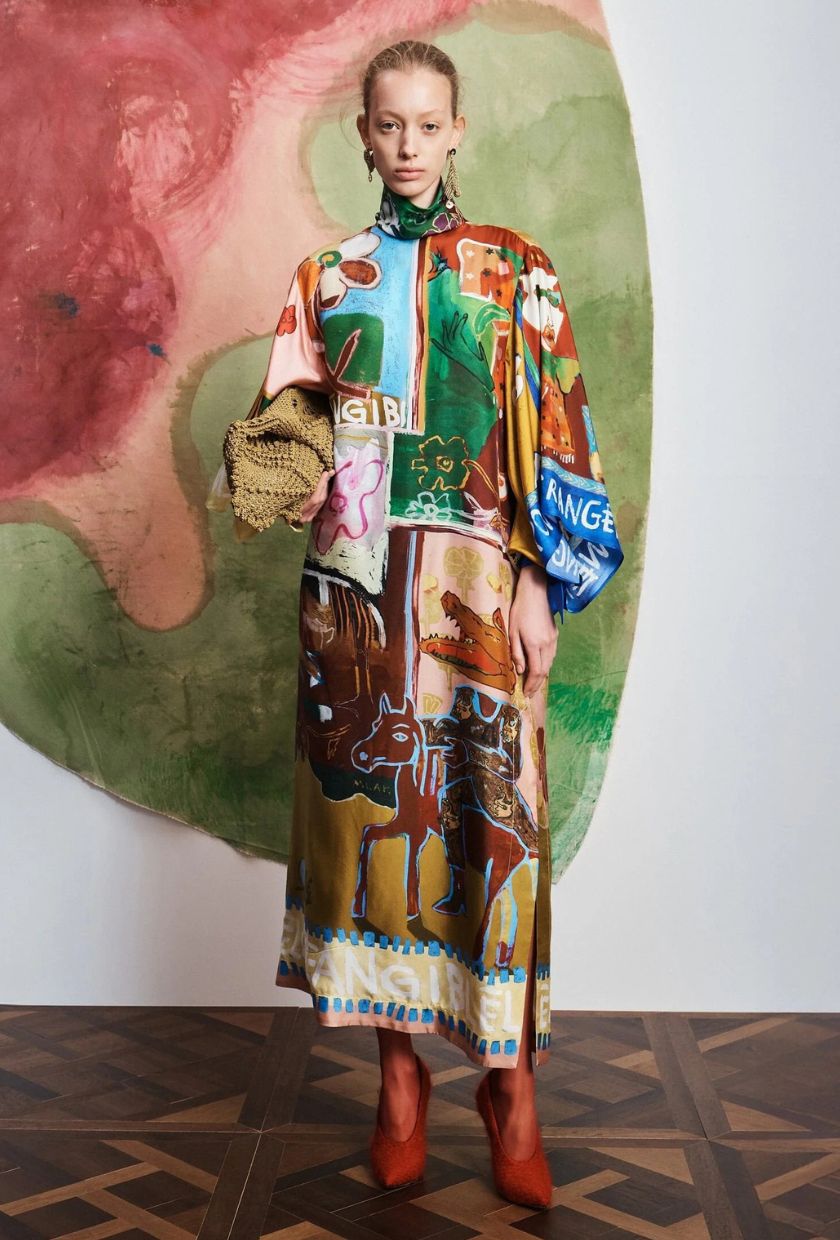 Al&amp;eacute;mais, Mlak Silk Dress