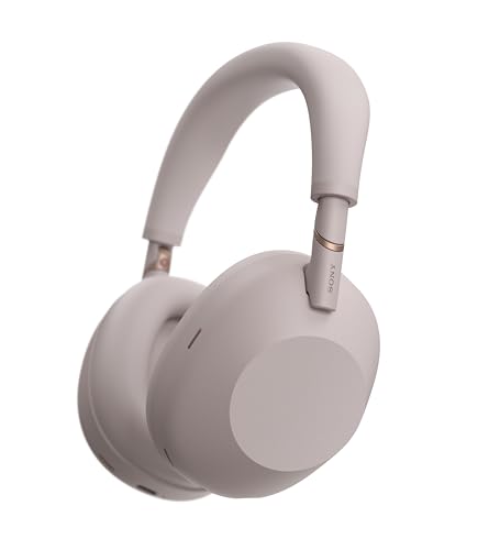 Sony Wh-1000xm6 the Best Noise Canceling Wireless Headphones, Hd Nc Processor Qn3, 12 Microphones, Adaptive Nc Optimizer, Mastered by Engineers, Studio-Quality, 30-Hour Battery, Sand Pink
