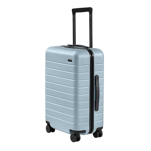 Away Amazon Exclusive Bigger Carry-On Luggage - 23-Inch Lightweight Hardside Suitcase With 360&amp;deg; Spinner Wheels, Interior Compression System, Tsa-Approved Lock - Sky Blue