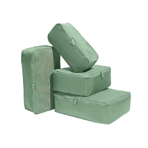Away Insider Packing Cubes Set of 4 &amp;ndash; Lightweight Travel Organizers for Luggage, Suitcases &amp;amp; Carry-On Bags, Sea Green