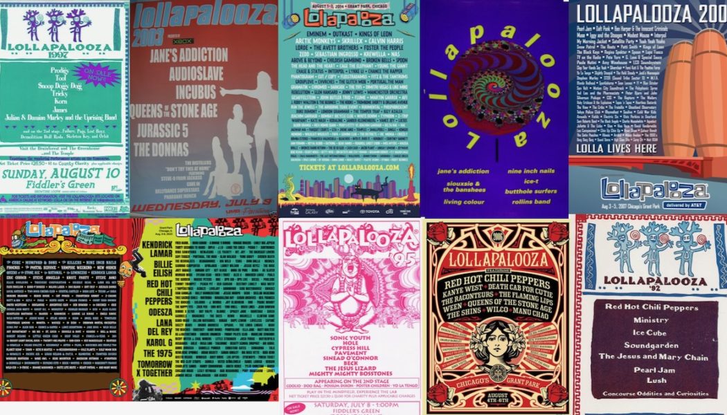 A Definitive Ranking of Every Lollapalooza Lineup from Worst to Best
