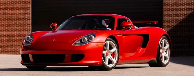A Rare Porsche Carrera GT Finished in Ferrari’s 'Rosso Fuoco' Red Heads to Auction