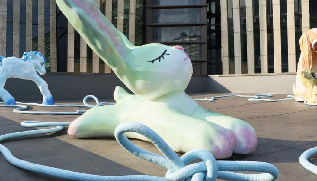 Apollinaria Broche’s Super Cute Sculptures Are Taking Over Acne Studios Aoyama