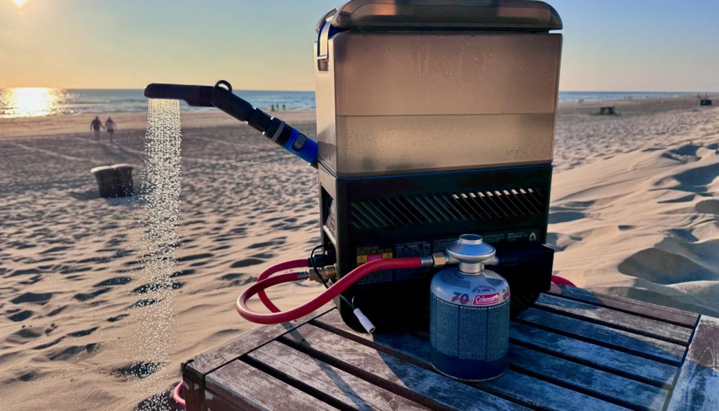 Are you filthy enough for a $700 portable shower? 