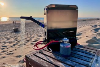 Are you filthy enough for a $700 portable shower? 