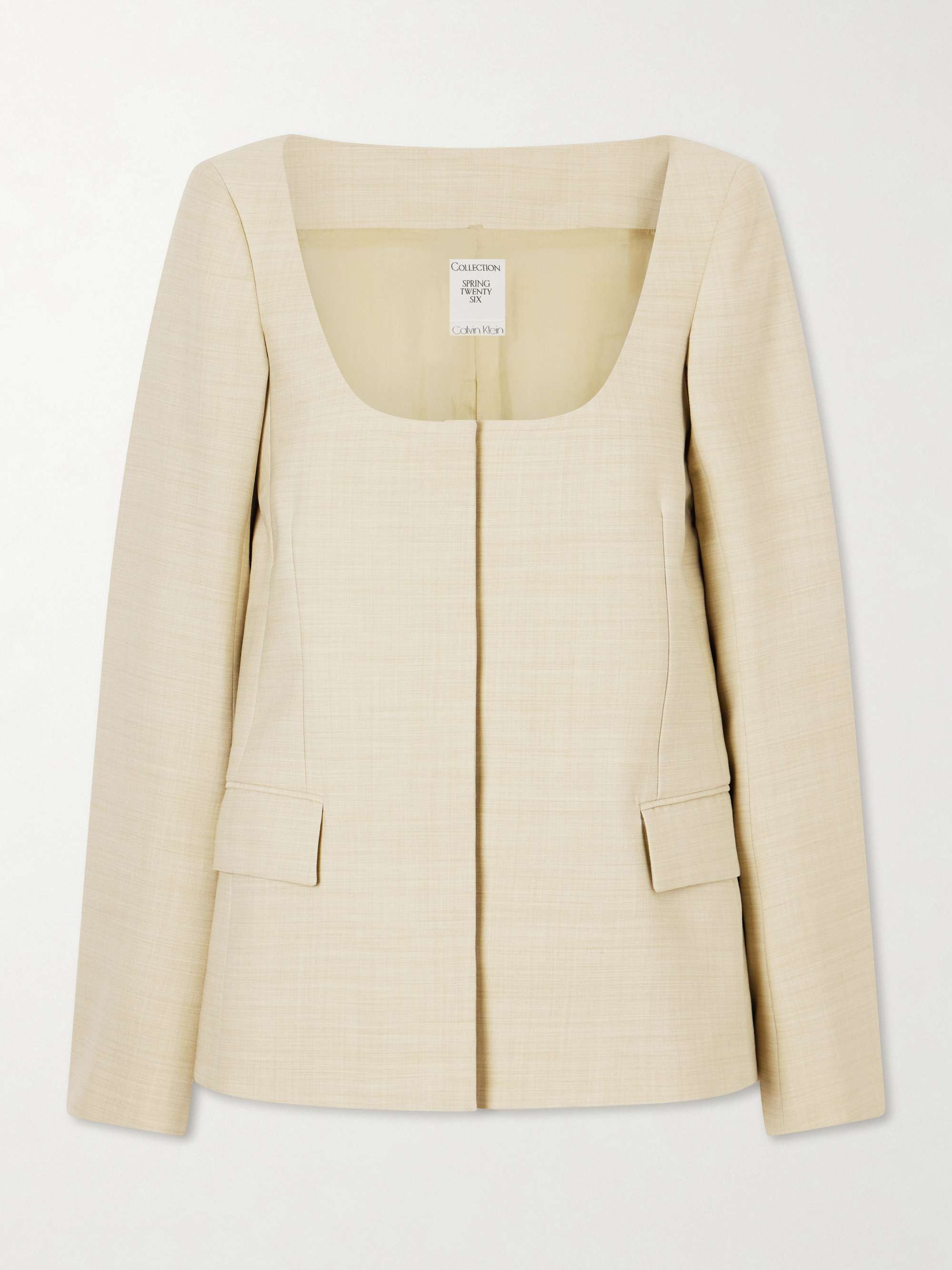 Camille Wool-Twill Jacket