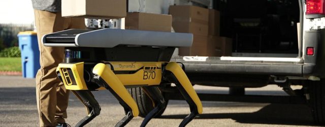 Boston Dynamics tries using ‘robot dogs’ for deliveries