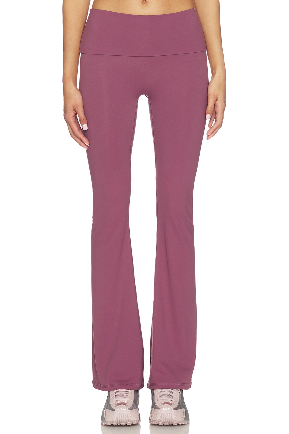 Foldover Flare Legging