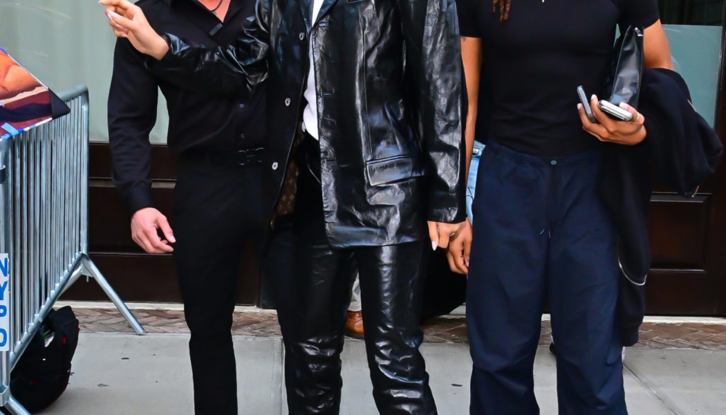 Did Zendaya Really Just Wear Leather Cigarette Pants in NYC's 85º Heat?
