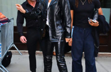 Did Zendaya Really Just Wear Leather Cigarette Pants in NYC's 85º Heat?