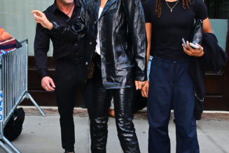 Did Zendaya Really Just Wear Leather Cigarette Pants in NYC's 85º Heat?