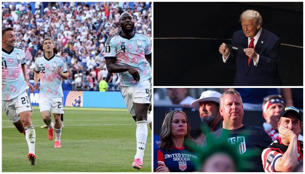 Donald Trump's Meddling Blamed For Belgium's Thrashing of Team USA