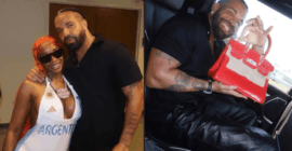 Drakes Spoils Sexyy Red With Red Birkin Bag After World Cup Final Link-Up