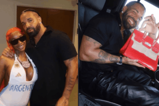 Drakes Spoils Sexyy Red With Red Birkin Bag After World Cup Final Link-Up