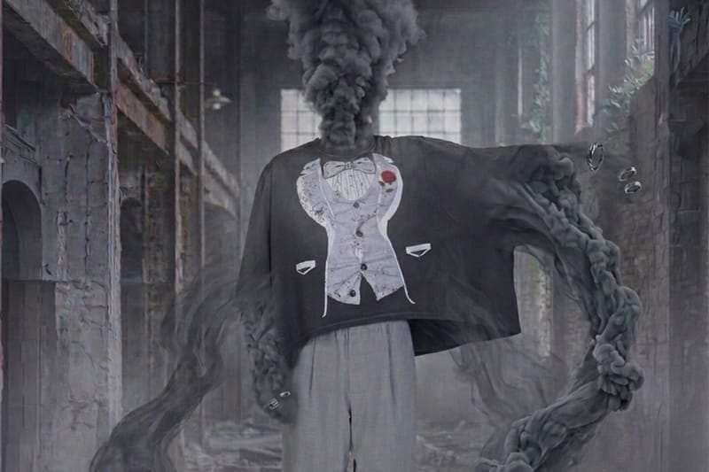 doublet and WISM Deliver Trompe-l’œil "Tuxedo Balloon" Tees