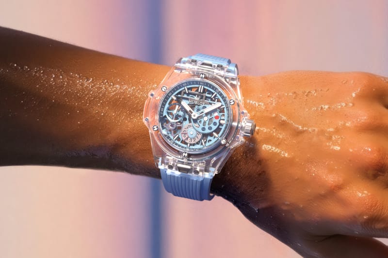 Hublot Channels Summer Skies With the New Big Bang Sapphire Sky Blue