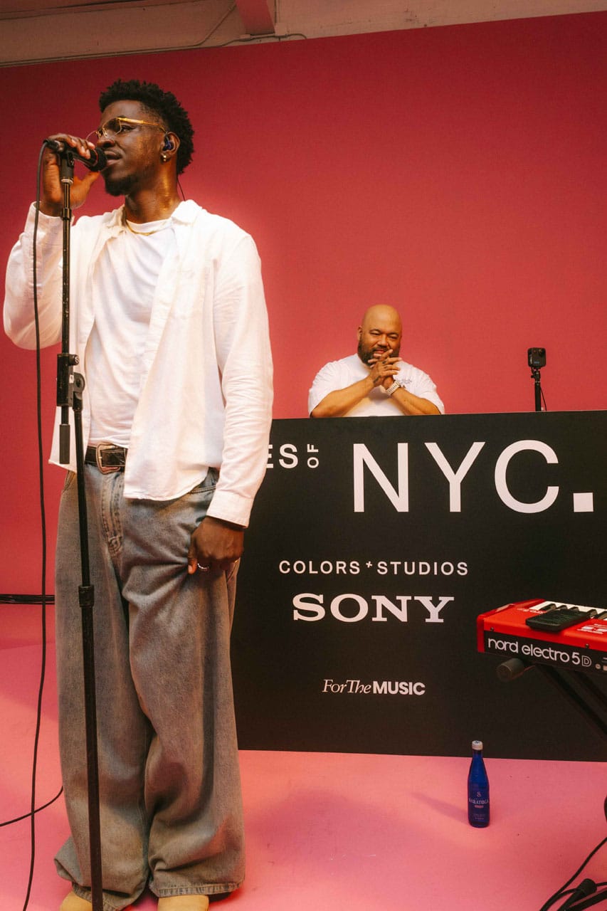 From Berlin to Brooklyn, COLORSxSTUDIO Is a Hub for Creative Expression Arima Ederra, Mack Keane, and headliner Mereba WHATMORE LIIM kelela new avatar free levi's release tickets merch concert colors studio infinity song momo boyd kendrick lamar good flirts