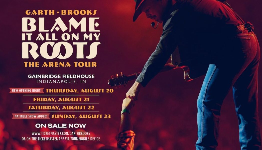 Garth Brooks Adds More Shows to Tour Launch in Indianapolis