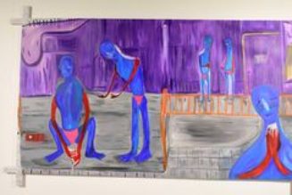 How a Sudanese artist is rebuilding his life in Kenya