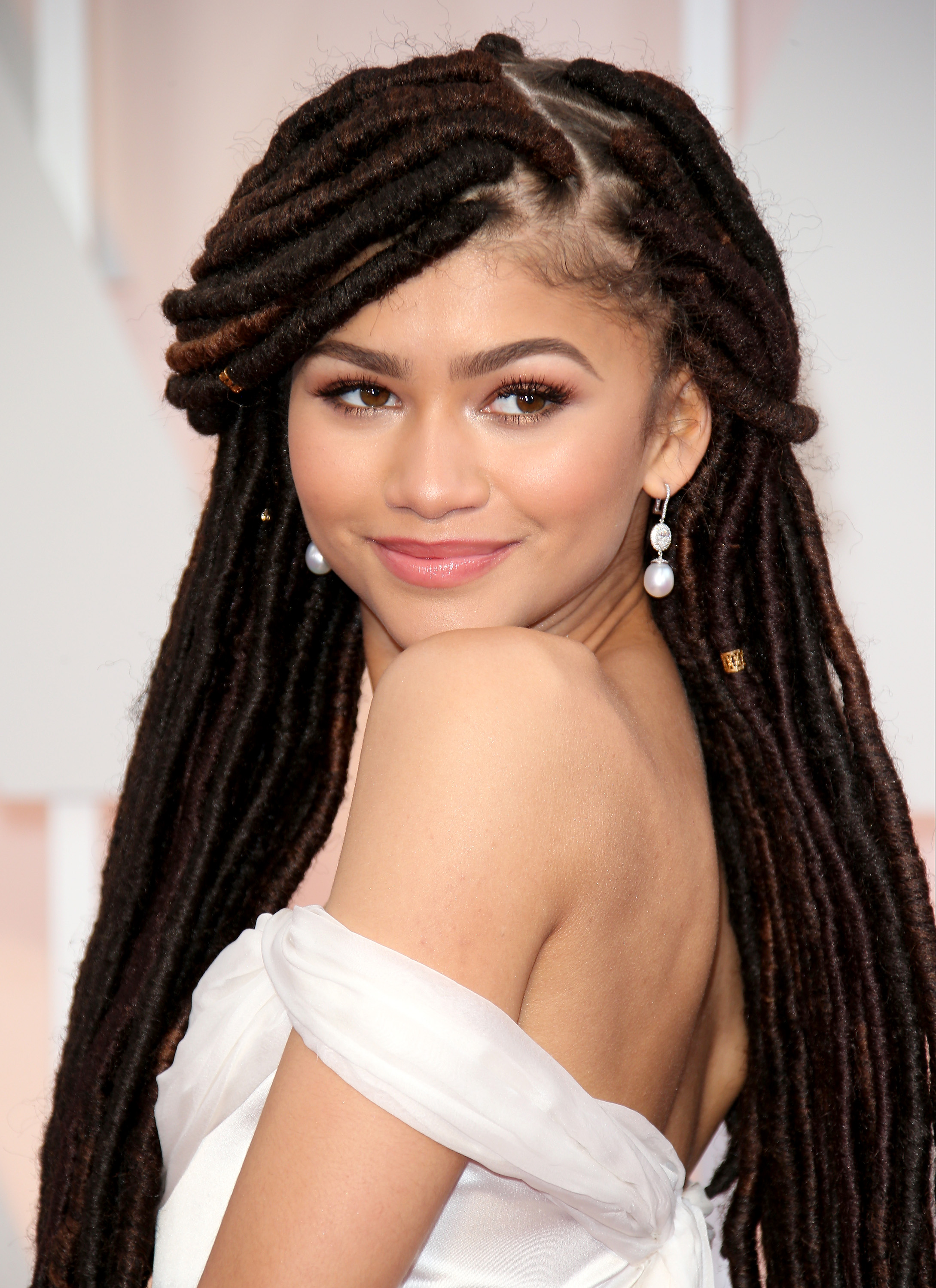 Zendaya arrives at the 87th Annual Academy Awards at Hollywood &amp;amp; Highland Center on February 22, 2015 in Los Angeles, California.
