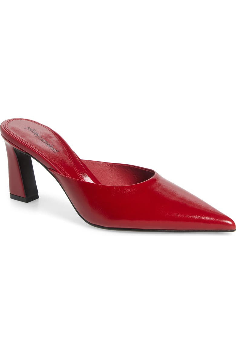 Unamused Pointed Toe Mule