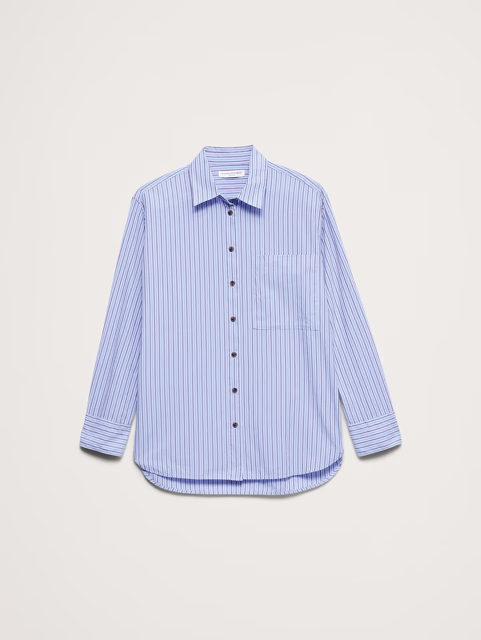 Banana Republic, The Oversized Shirt in Cotton Poplin