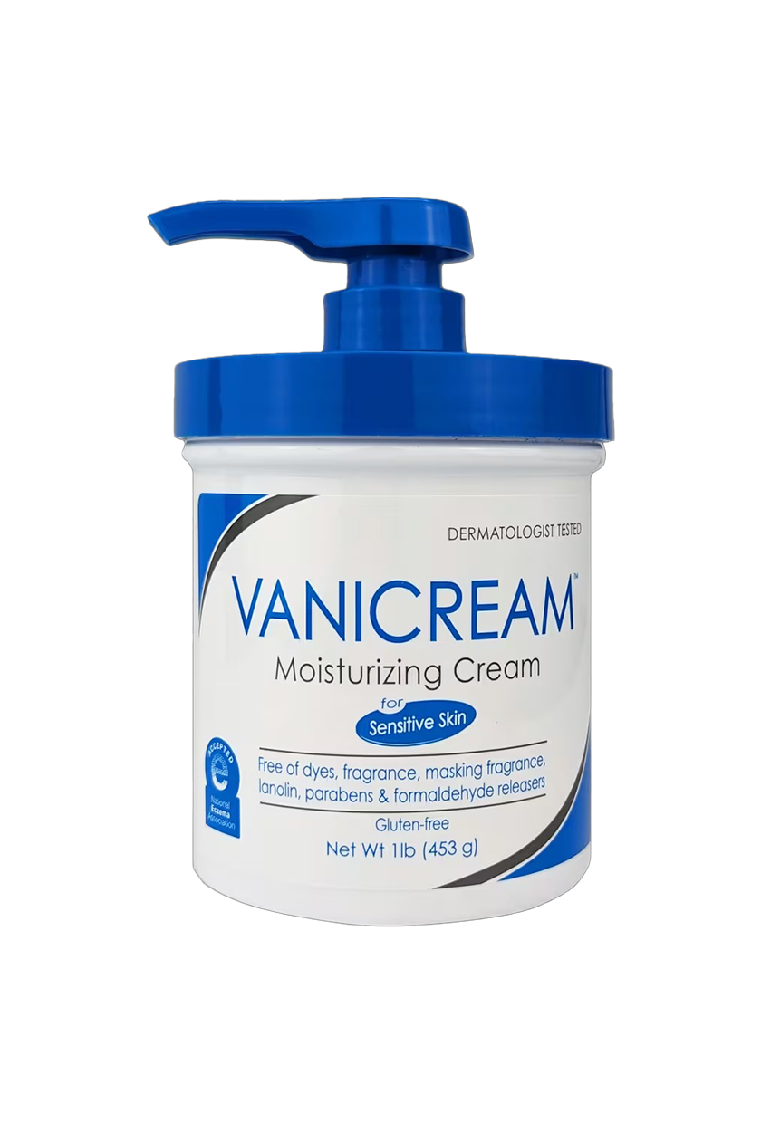Moisturizing Cream With Pump for Sensitive Skin