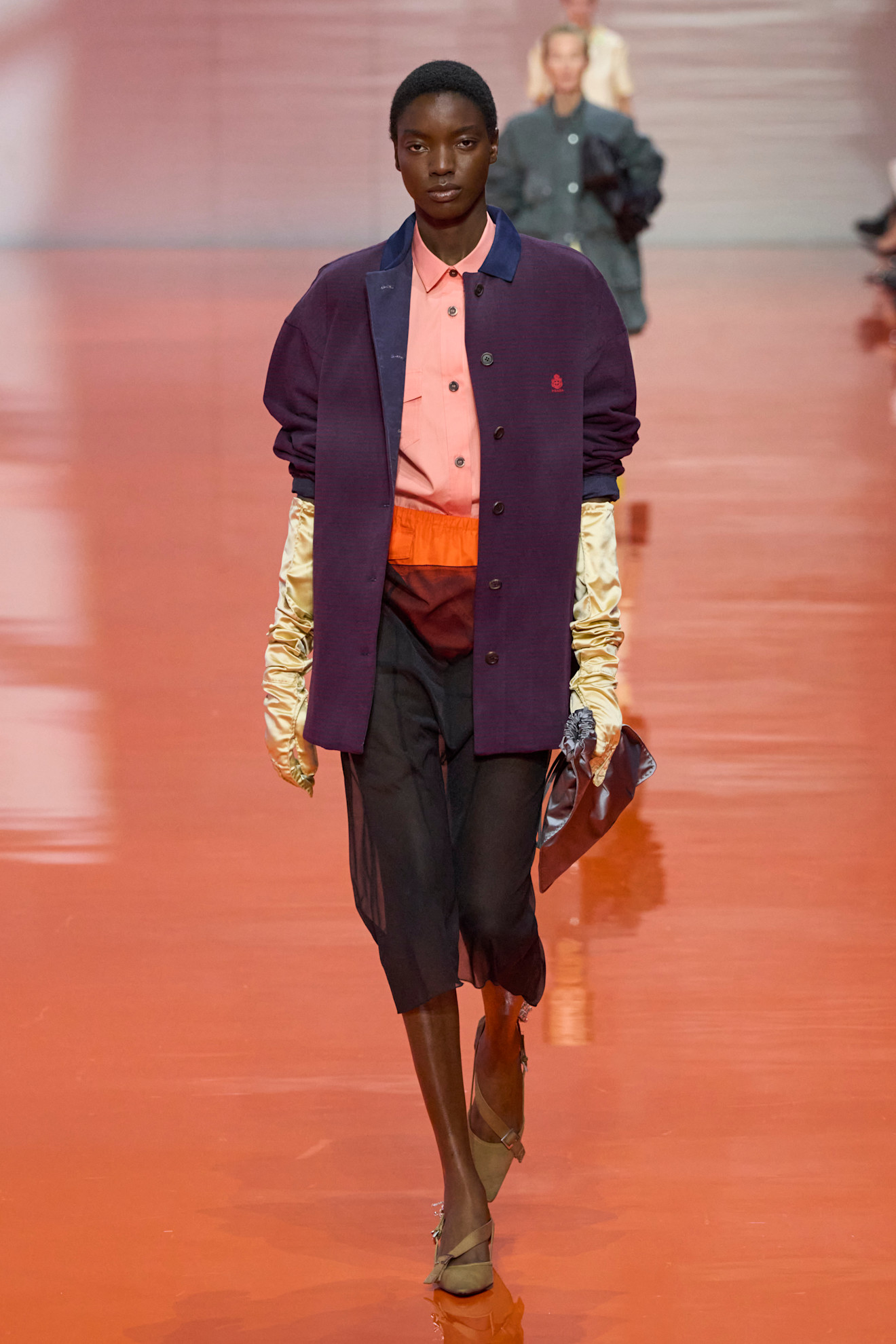 Prada spring/summer 2026 runway model.