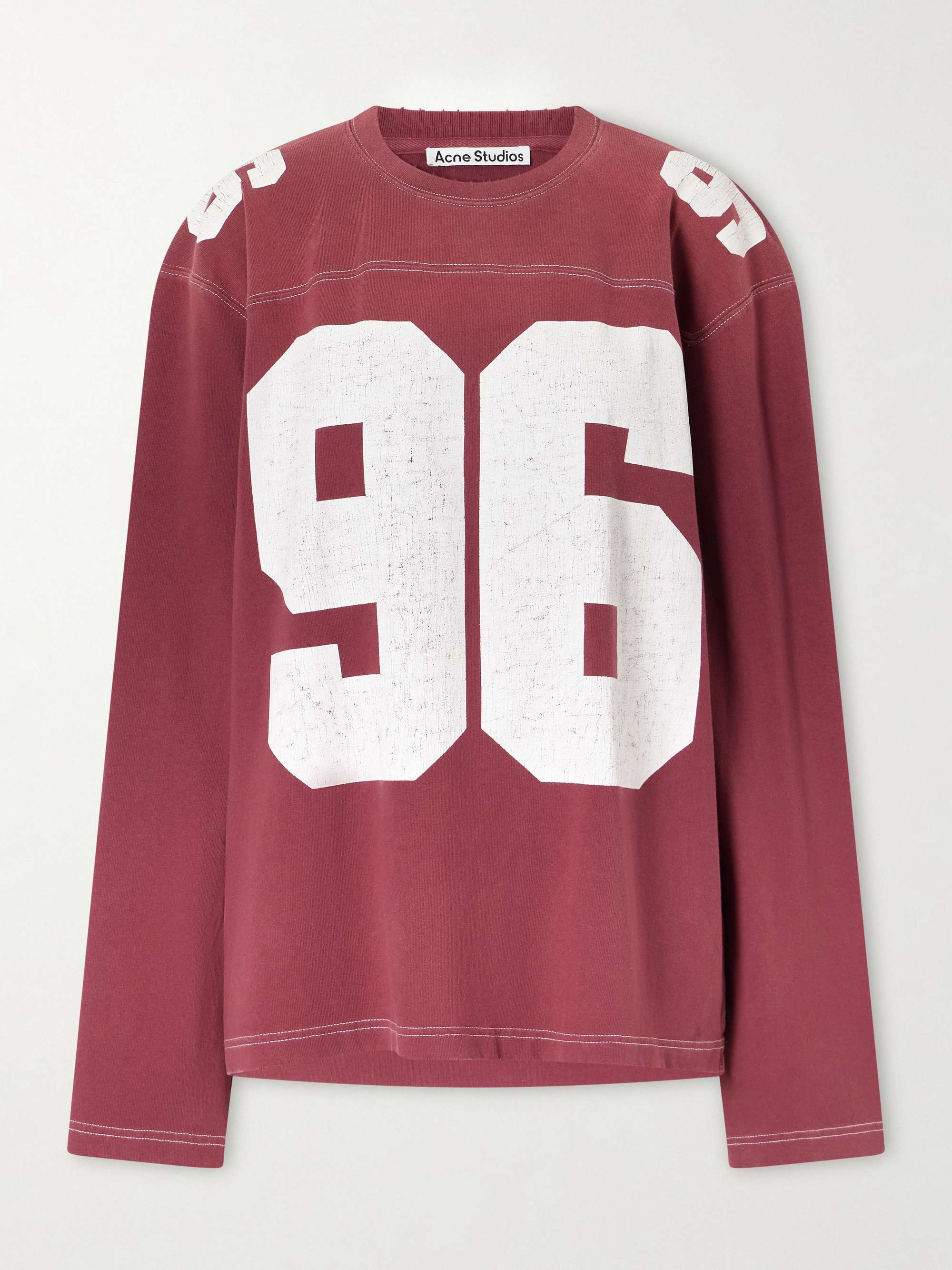 Exfold Printed Cotton-Jersey Sweater