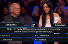 Jon Hamm Lost Larry David His Game on Celebrity Who Wants to Be a Millionaire?