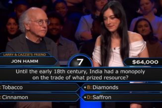 Jon Hamm Lost Larry David His Game on Celebrity Who Wants to Be a Millionaire?