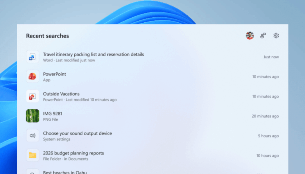 Microsoft tests Windows Search without all the ads and fluff