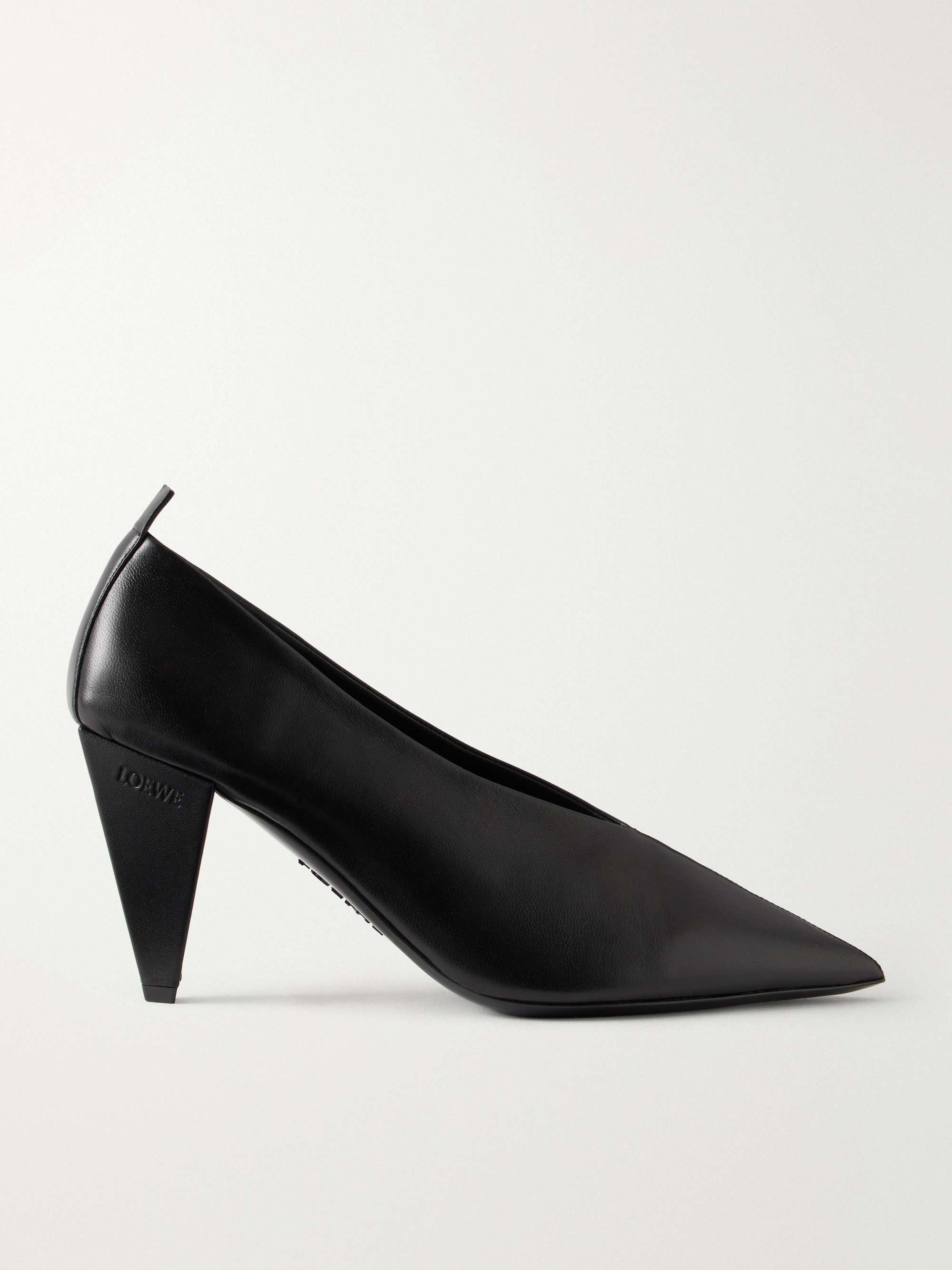 Origami Cubic 85 Leather Pumps