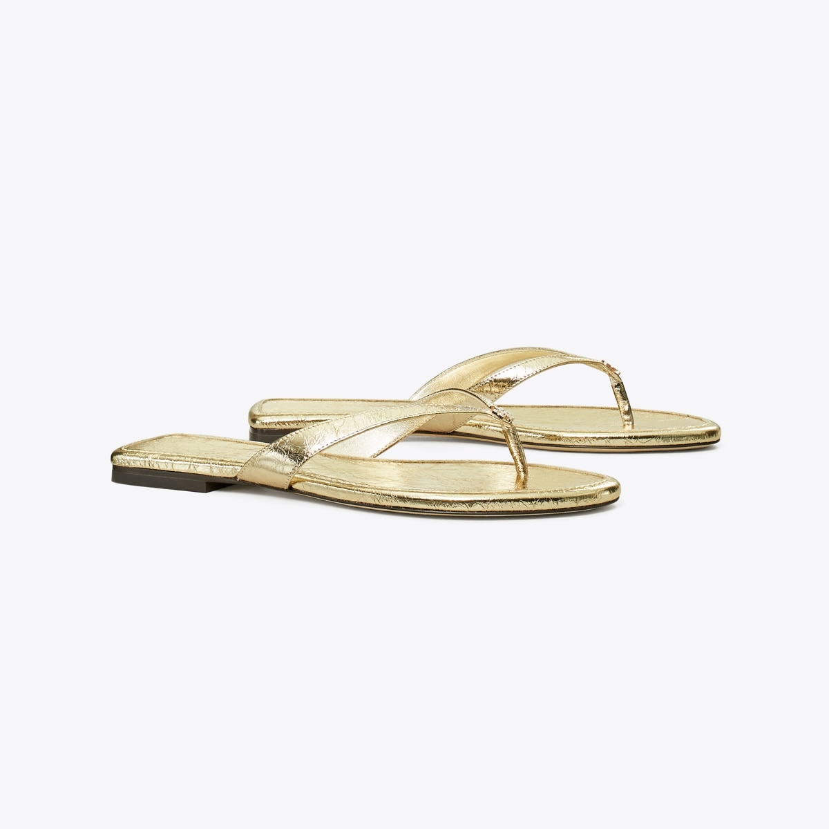 Classic Flip-Flop in Metallic, Size 5.5